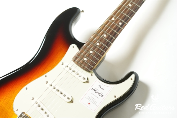  Made in Japan Hybrid II Stratocaster - 3-Color Sunburst